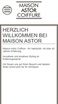 Mobile Screenshot of maison-astor.ch