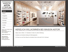 Tablet Screenshot of maison-astor.ch